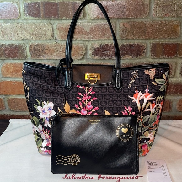 Salvatore Ferragamo Nylon Tote Bag -NWT - Picture 3 of 14